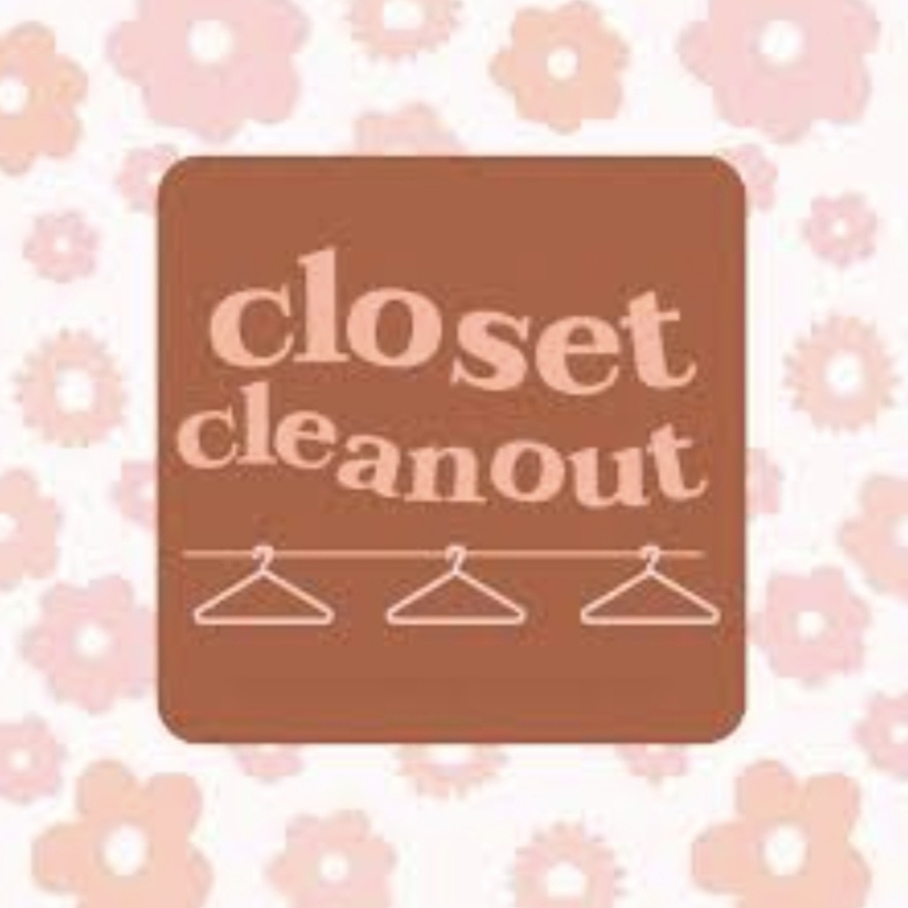 Closet Cleanout Sign